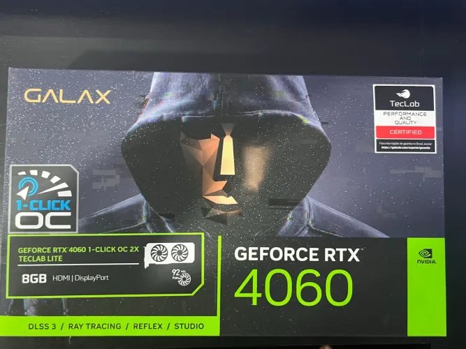 Placa de vídeo GEFORCE RTX 4060 Galax