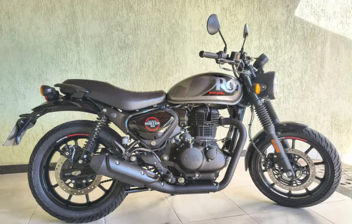 Royal Enfield Hunter 350 - 2025 - 2.670km - Igual 0km - Oportunidade