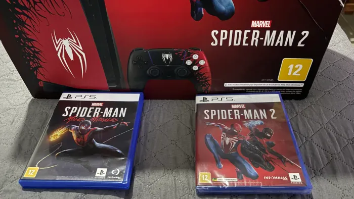 Ps5 FAT edição Spider-Man 2