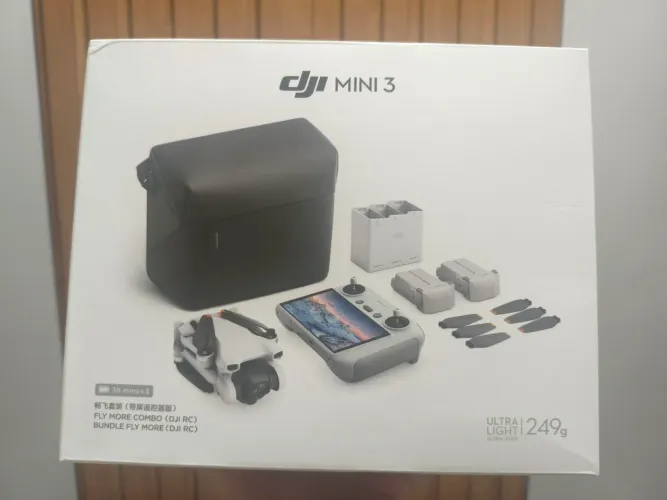 Drone Dji mini 3 fly more ( o mais completo)