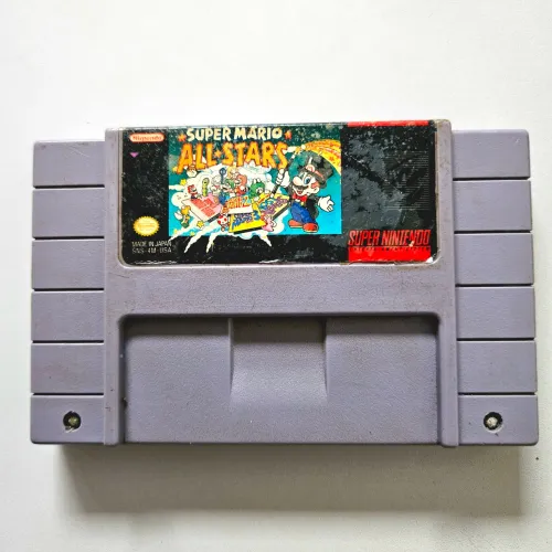 Super Mario all star original snes super Nintendo