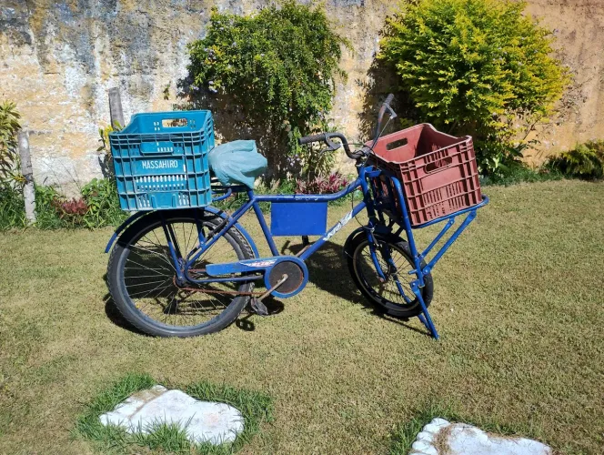 Bicicleta cargueira usada