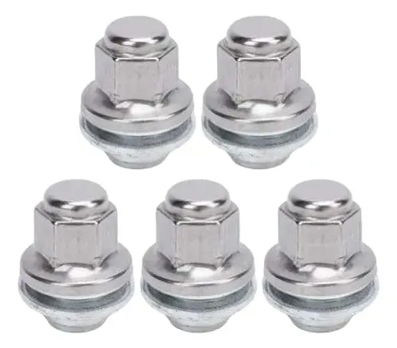 Conjunto De Porcas De Roda, 5 Peças De Porcas M12 X 1,5 De A