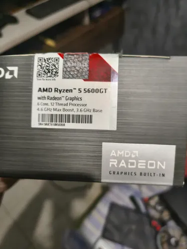 Processador Ryzen 5 5600 GT e placa mãe mancer b450