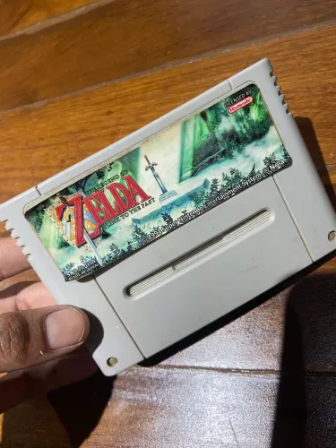 The Legend of Zelda A link to the past - SNES - pt br