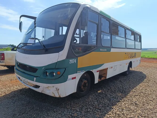 Micro ônibus Agrale mascarello X10 34 lugar tudo funcionando 2003 freio ar