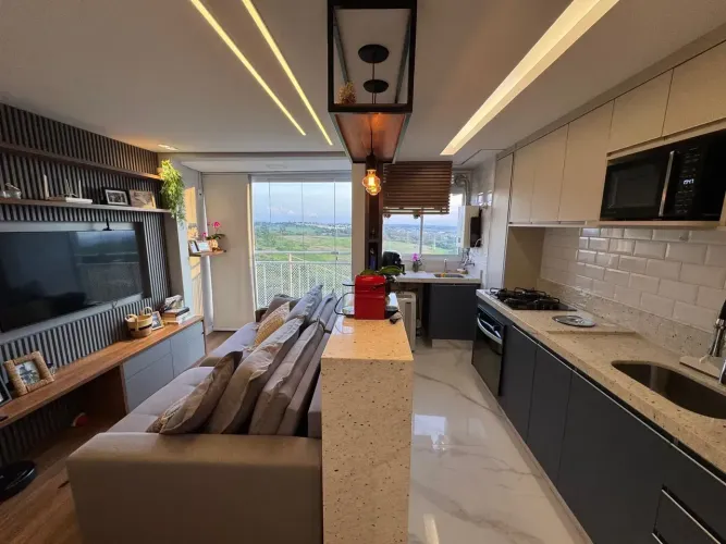 Aluguel de apartamento em Campinas | Jardim Cura D'Ars | 49m² e semi-mobiliado