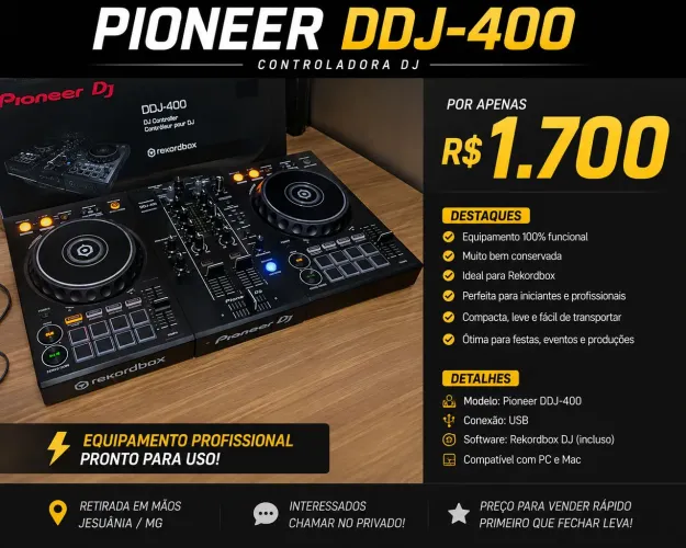 DDJ 400 PIONEER