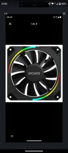 Fan PCYES 120mmm
