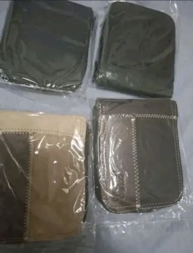 Carteira masculina couro sintético, valor por cada