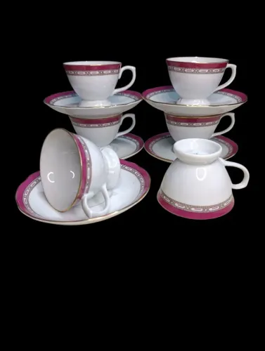 Antigas xícaras de café 