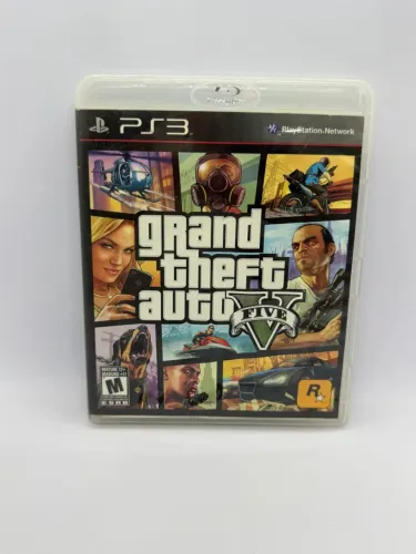 Jogo PlayStation 3 PS3 Grand Theft Auto V GTA 5 + Mapa - Original