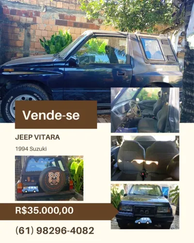 Suzuki Vitara JLX Metal 1.6 8V 2P 1994