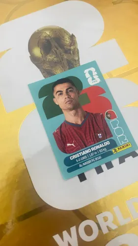 Figurinha Cristiano Ronaldo Copa do Mundo 2026