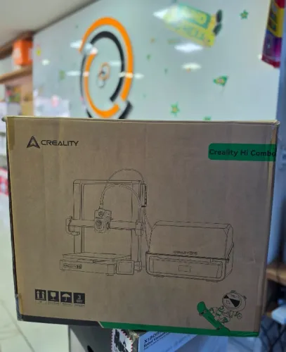 impressora 3D Creality Hi e Hi Combo, Lacrada, Garantia, Loja Física, Parcelamos, Entregam