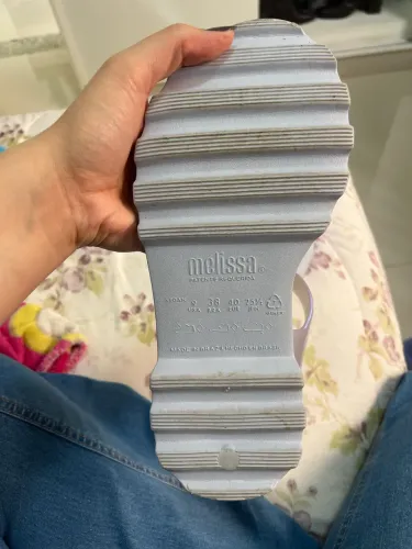 Melissa town sandal, azul perolado, numero 38