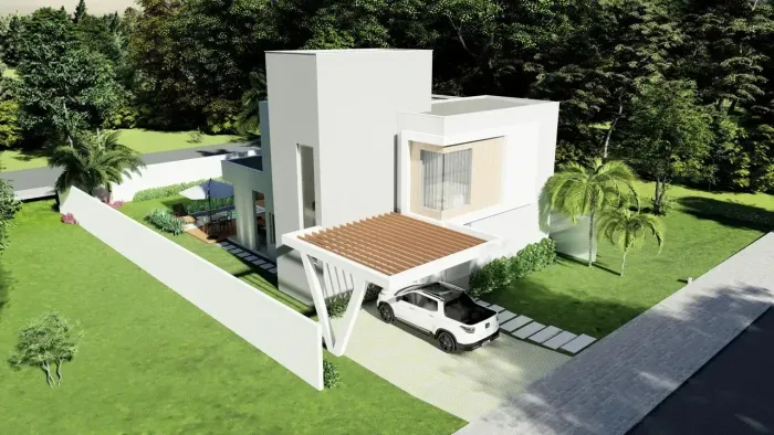 Condomínio Nature VilleCasa para venda tem 154 m² com 4 quartos - Camaçari BA
