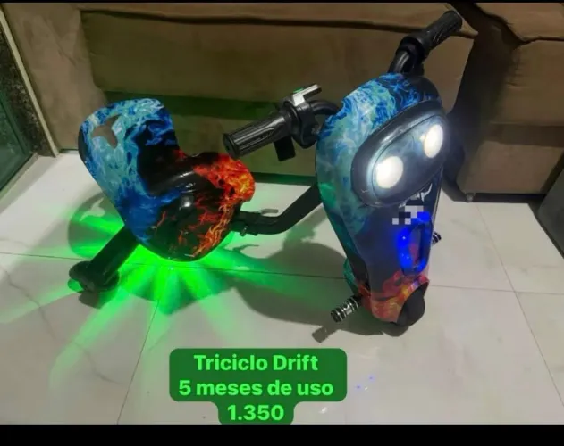 Triciclo elétrico drift