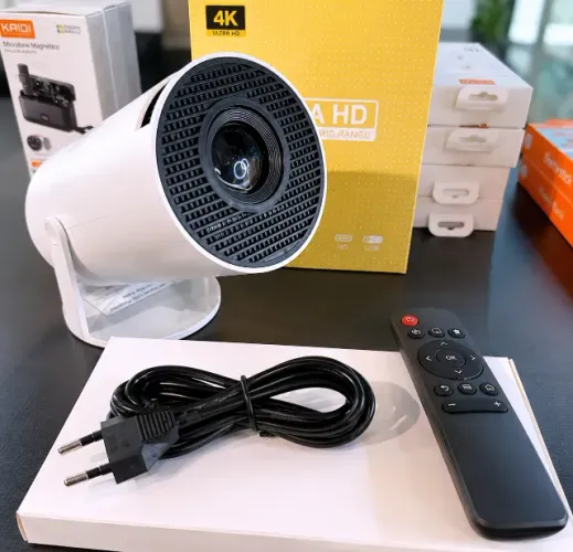 CINEMA EM CASA! PROJETOR SMART HY300 ATÉ 150 POLEGADAS