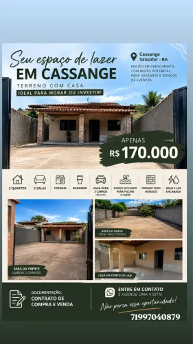 Casa com terreno