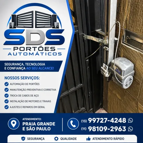 Manutenção e Automatização em portões Praia Grande