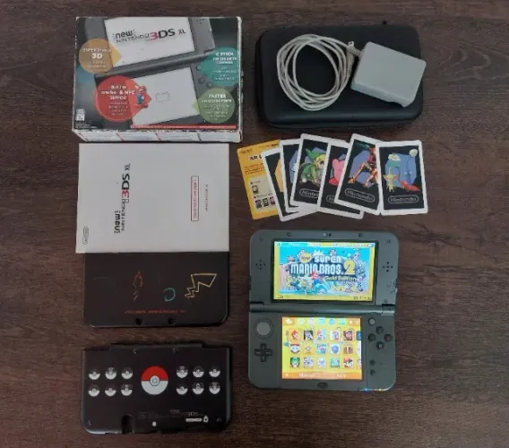 Nintendo New 3DS XL Desbloqueado + 256GB