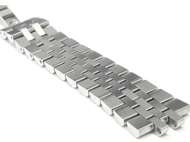 Pulseira Tipo Jubilee Terminal Reto 14mm/ Para Relógios Femininos!!