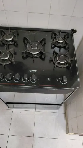 Fogão Dako 5 bocas até 290?C 3 meses de uso.