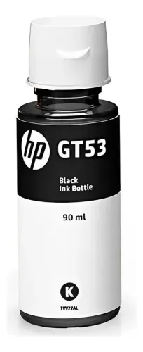 Tinta HP GT53 Preto Original 1VV22AL Refil Smart Tank 515 519 530 615