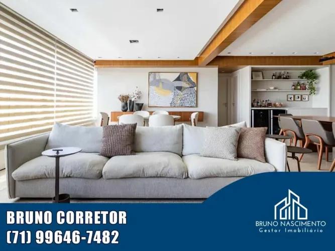 APARTAMENTO 3 SUÍTES 204M² NO HORTO BARCELONA | PORTEIRA FECHADA