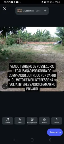 Terreno 15×30