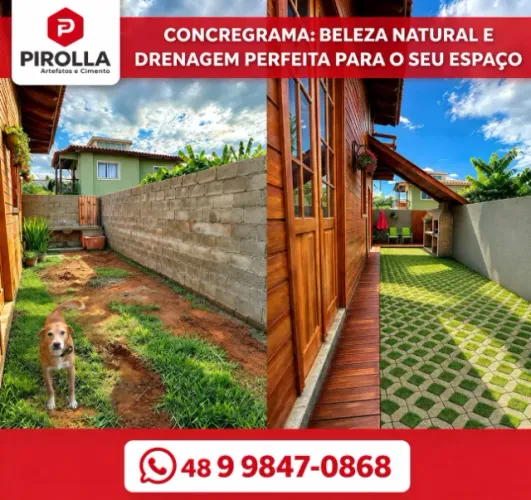 CONCREGRAMA/ PISOGRAMA - Piso Jardim