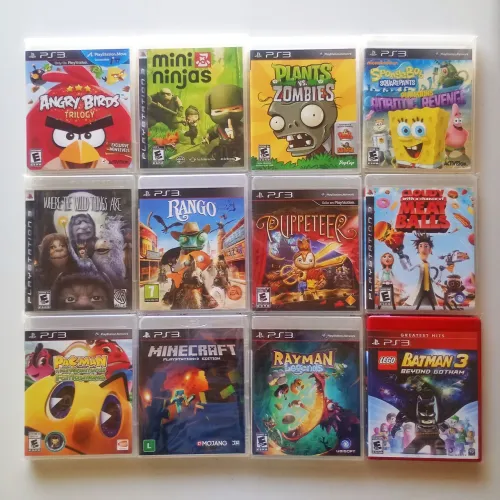 Jogos ps3 original - Jogos infantis, preços variados - FAÇO OLX PAY!
