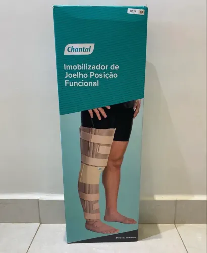 Chantal imobilizador de joelho posição funcional
