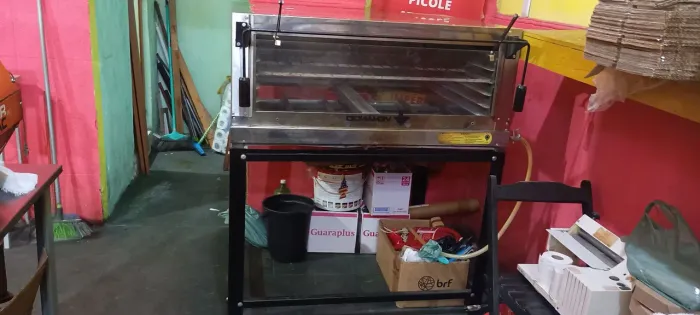 Forno Industrial A Gás Roma Inox 110 Venâncio FIRI110 - Excelente Estado!
