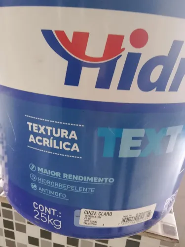 Balde de textura acrílica