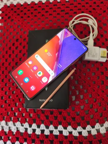 Note 20 5G 256 giga 8 de ram com canetinha entrego até vc cartão 1.350