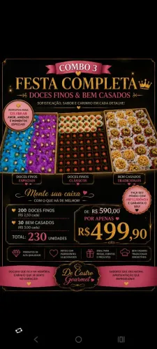 Doces finos