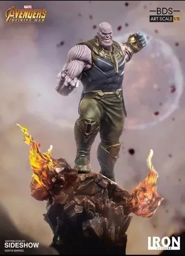Estatua Thanos Avengers Infinity War Escala 1:10 Iron Studios