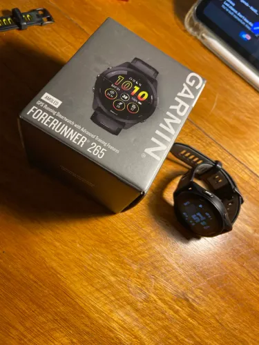 Garmin Forerunner 265 46mm + pulseiras.