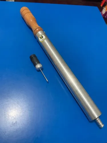 Bomba de ar de aluminio com bico para encher bolas