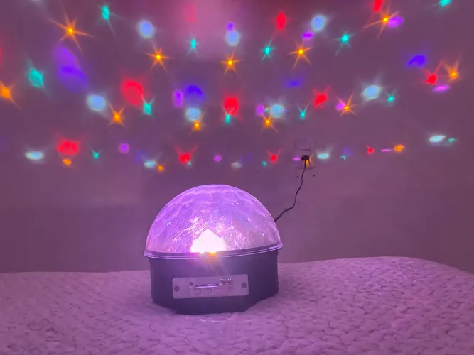 Globo De Luz Para Festa Com Bluetooth Usb E Pen Drive Bola M