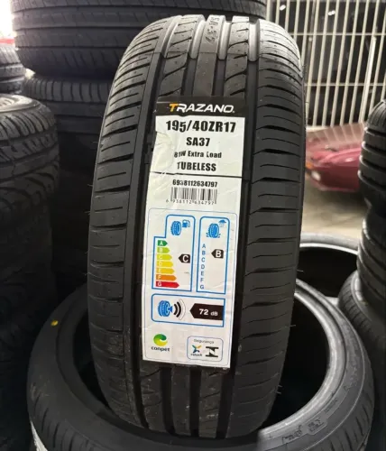 2 pneus Trazano 195/40/17 novos