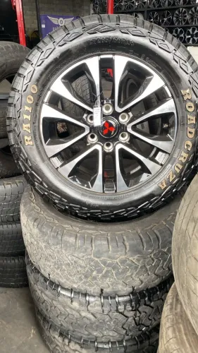 JOGO DE RODAS ARO 18 FIAT TITANIUM E L200