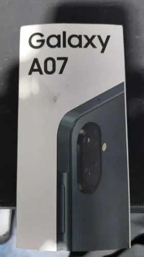 Samsung Galaxy A07 lacrado na caixa