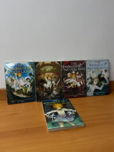 Manga The Promised Neverland vol 1 ao 5