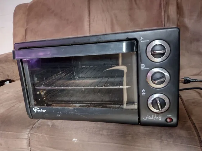 Vendo forno elétrico Fischer 19 litros pequeno 