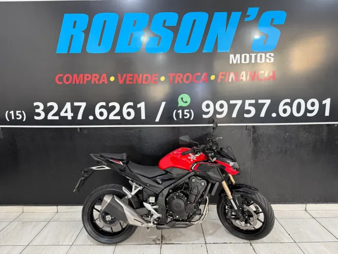 Honda CB 500f C/abs 2023 impecável doc ok Baixo km 