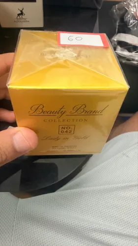 Perfume Beauty Brand Collection 042 Lady Million in Gold Eau de Parfum Feminino 25ml