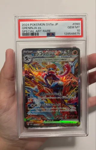 Carta Pokémon Greninja EX PSA 10